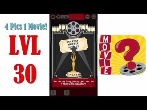 Video guide by Apps Walkthrough Tutorial: 4 Pics 1 Movie Level 30 #4pics1