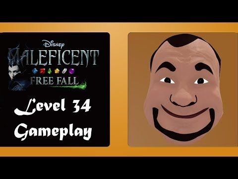 Video guide by myGameheaven: Maleficent Free Fall Level 34 #maleficentfreefall