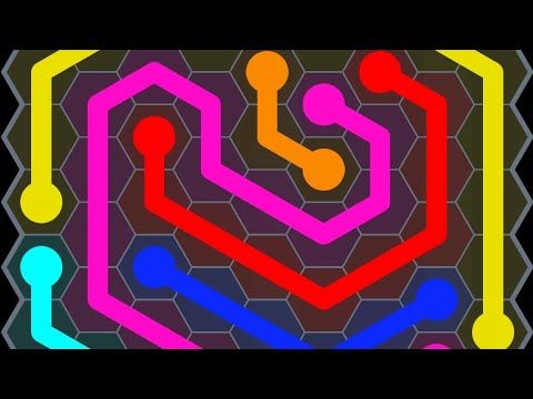 Video guide by My Gaming Town: Flow Free: Hexes Level 130 #flowfreehexes