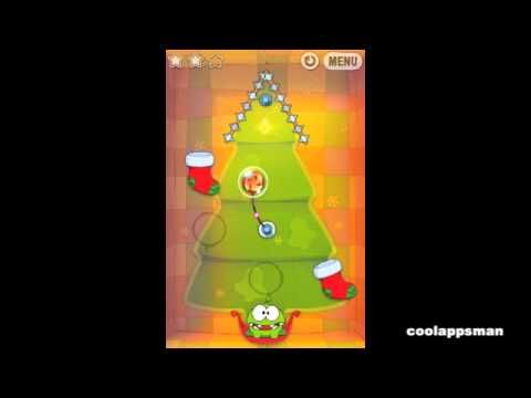 Video guide by Cool Apps Man: Cut the Rope: Holiday Gift Level 121 #cuttherope