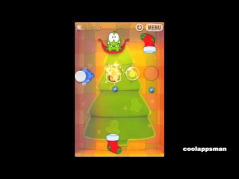 Video guide by Cool Apps Man: Cut the Rope: Holiday Gift Level 110 #cuttherope