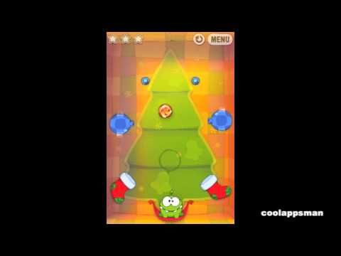 Video guide by Cool Apps Man: Cut the Rope: Holiday Gift Level 115 #cuttherope