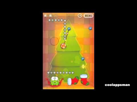 Video guide by Cool Apps Man: Cut the Rope: Holiday Gift Level 119 #cuttherope
