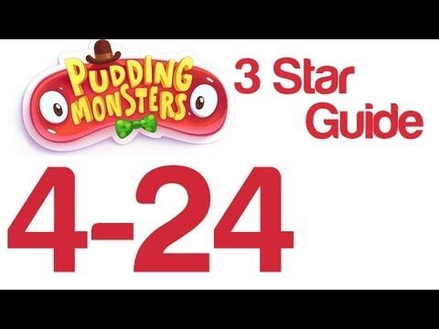 Video guide by WikiGameGuides: Pudding Monsters World 4 - Level 424 #puddingmonsters