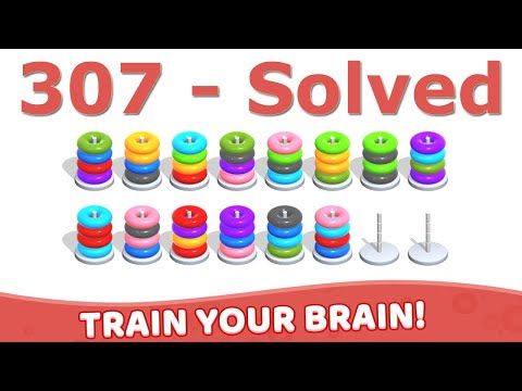 Video guide by Mobile Puzzle Games: Stack Level 307 #stack