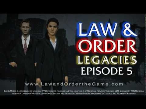 Video guide by Telltale Games: Law & Order: Legacies Level 5 #lawamporder