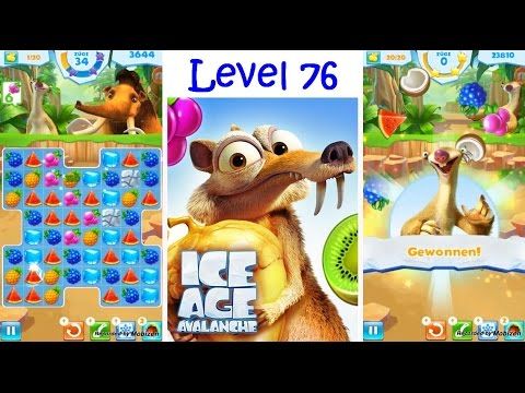 Video guide by Foxy 1985: Ice Age Avalanche Level 76 #iceageavalanche