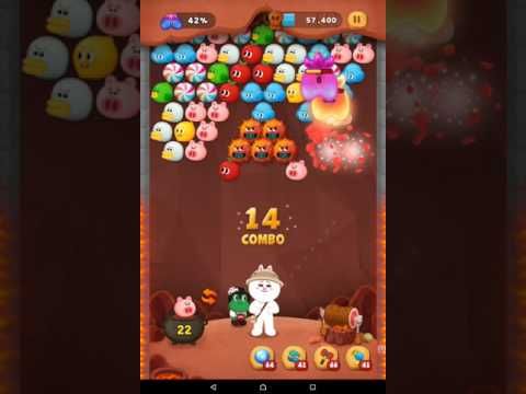 Video guide by 陳聖麟: LINE Bubble Level 387 #linebubble