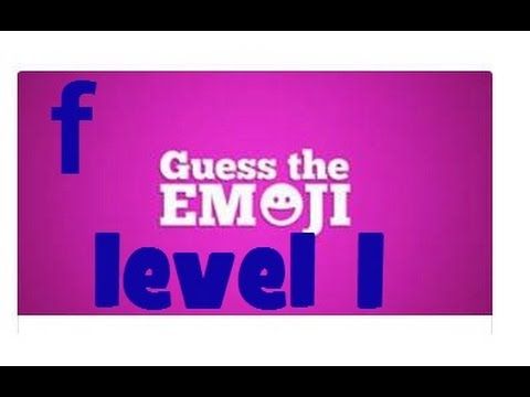 Video guide by Game: Guess the Emoji Level 1 #guesstheemoji