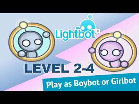 Video guide by feliplum: Light-bot Level 24 #lightbot