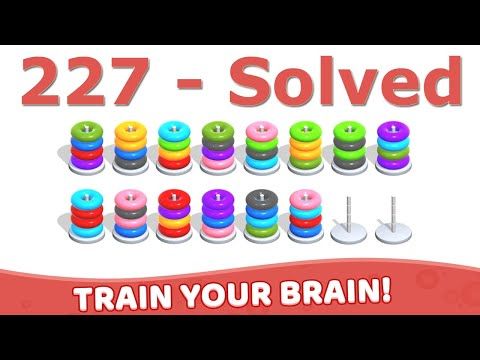 Video guide by Mobile Puzzle Games: Stack Level 227 #stack