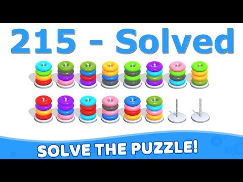 Video guide by Mobile Puzzle Games: Stack Level 215 #stack