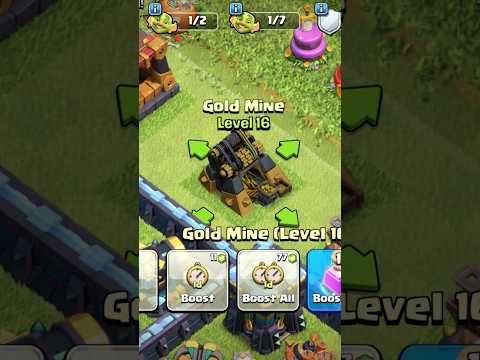 Video guide by COC Shorts: Gold Mine Level 16 #goldmine