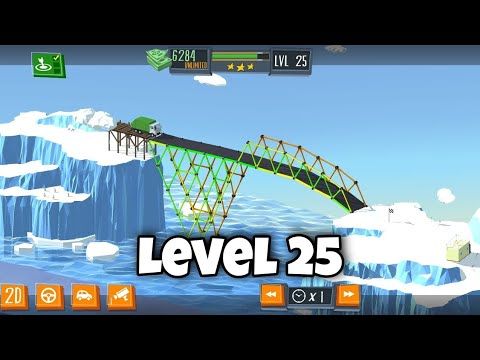 Video guide by Bend Gaming: Build a Bridge! Level 25 #buildabridge