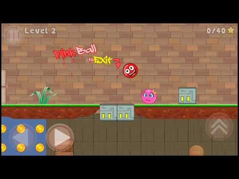 Video guide by [???] ??????: Red Ball 2 Level 2 #redball2
