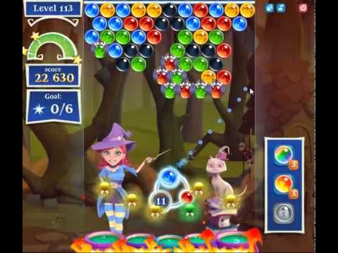 Video guide by skillgaming: Bubble Witch Saga 2 Level 113 #bubblewitchsaga