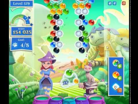 Video guide by skillgaming: Bubble Witch Saga 2 Level 579 #bubblewitchsaga