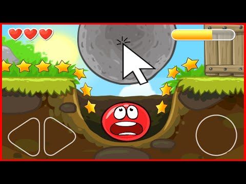 Video guide by Topia Gameplay: Red Ball Level 4 #redball