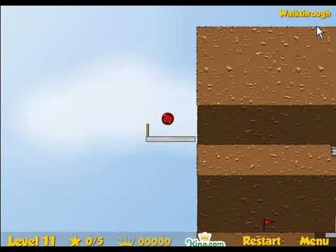 Video guide by Games Zone: Red Ball 2 Level 11 #redball2