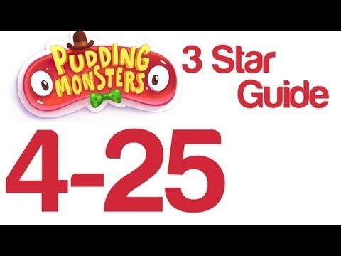 Video guide by WikiGameGuides: Pudding Monsters World 4 - Level 425 #puddingmonsters