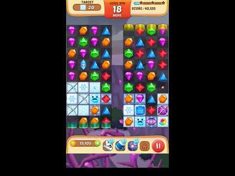 Video guide by Apps Walkthrough Tutorial: Jewel Match King Level 350 #jewelmatchking