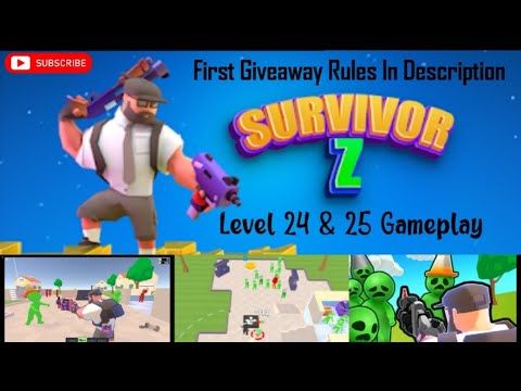 Video guide by Gopi Vlogs: Survivor Z Level 24 #survivorz