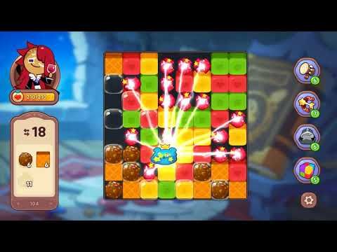 Video guide by skillgaming: CookieRun: Witch’s Castle Level 104 #cookierunwitchscastle