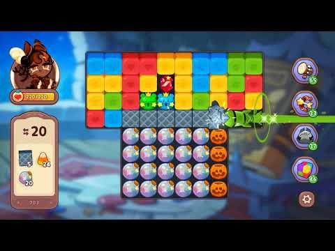 Video guide by skillgaming: CookieRun: Witch’s Castle Level 703 #cookierunwitchscastle