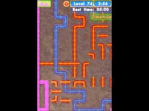 Video guide by AppleGamesPlayer: PipeRoll Level 74 #piperoll