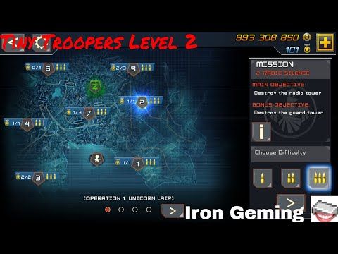 Video guide by Iron Geming: Tiny Troopers 2: Special Ops Level 2 #tinytroopers2