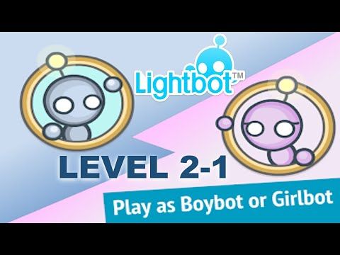 Video guide by feliplum: Light-bot Level 21 #lightbot