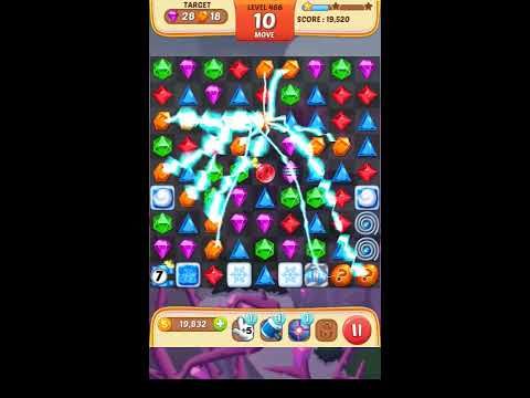 Video guide by Apps Walkthrough Tutorial: Jewel Match King Level 466 #jewelmatchking