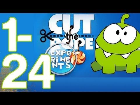 Video guide by WikiGameGuides: Cut the Rope: Experiments Level 124 #cuttherope
