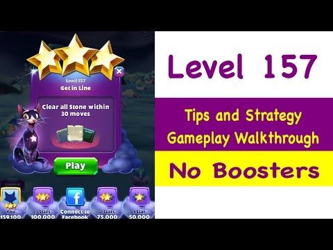 Video guide by Grumpy Cat Gaming: Bejeweled Level 157 #bejeweled