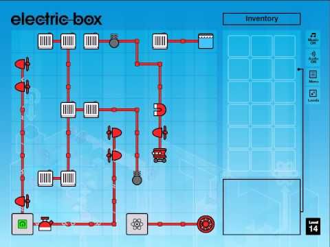 Video guide by PointClickLearn: Electric Box level 14 #electricbox