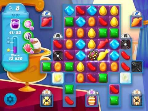 Video guide by skillgaming: Candy Crush Soda Saga Level 1561 #candycrushsoda