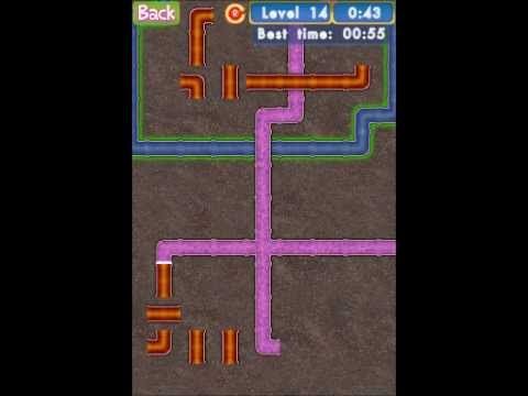 Video guide by AppleGamesPlayer: PipeRoll Level 14 #piperoll
