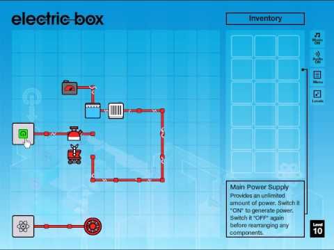 Video guide by PointClickLearn: Electric Box level 10 #electricbox