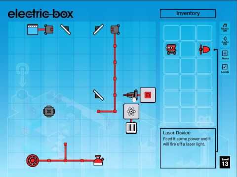 Video guide by PointClickLearn: Electric Box level 13 #electricbox
