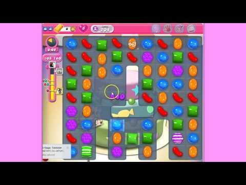 Video guide by the Blogging Witches: Candy Crush 3 stars level 204 #candycrush