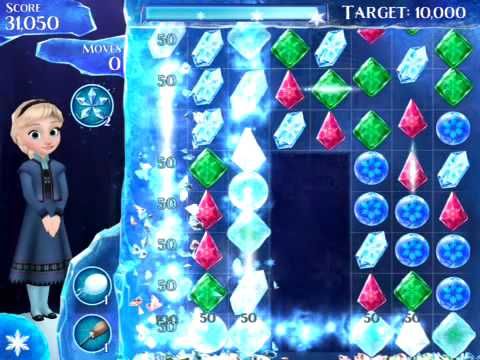 Video guide by EpiC IphonE gAmeZ: Frozen Free Fall 3 stars level 15 #frozenfreefall