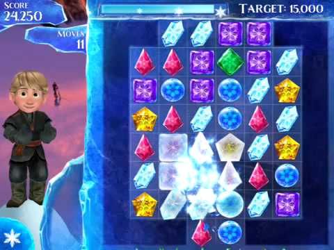 Video guide by EpiC IphonE gAmeZ: Frozen Free Fall Level 5 #frozenfreefall