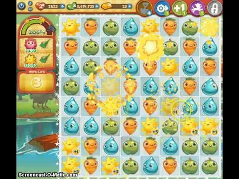Video guide by the Blogging Witches: Farm Heroes Saga. 3 stars level 285 #farmheroessaga