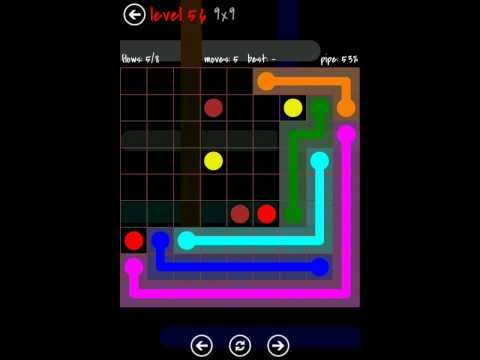 Video guide by TheDorsab3: Flow Free 9x9 level 56 #flowfree
