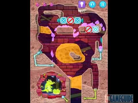 Video guide by iPhoneGameGuide: Where's My Water? Level 55 #wheresmywater