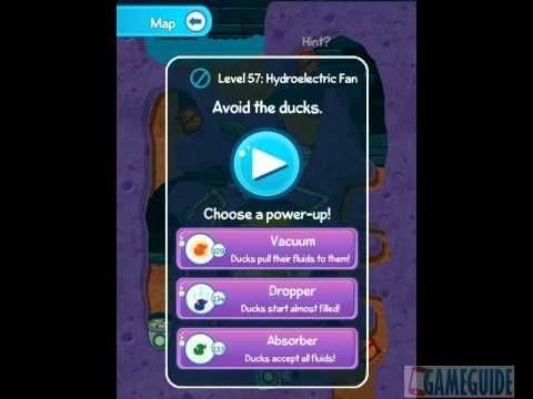 Video guide by iPhoneGameGuide: Where's My Water? Level 57 #wheresmywater