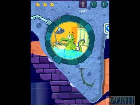 Video guide by iPhoneGameGuide: Where's My Water? Level 58 #wheresmywater