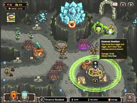 Video guide by ptiger123: Kingdom Rush Frontiers Levels 14 - 15 #kingdomrushfrontiers