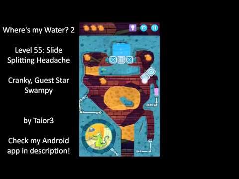 Video guide by 146: Where's My Water? 2 Level 55 #wheresmywater