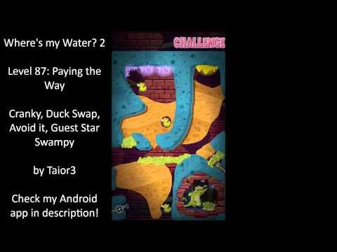 Video guide by  Avoid it: Where's My Water? 2 Level 87 #wheresmywater